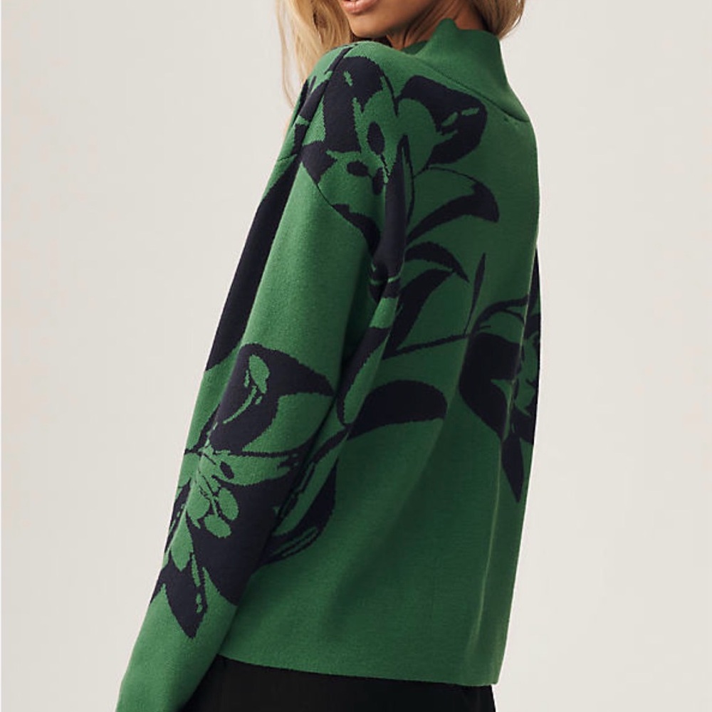 ⭐️NWT Maeve by Anthropologie The Carys Mock Neck Sweater⭐️ - Picture 2 of 6